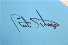 Curtis Strange Signed 1989 US Open Tournament Rolex Annual Book JSA ALOA