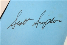 Scott Simpson Signed 1987 US Open Tournament Rolex Annual Book JSA ALOA