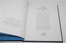 Scott Simpson Signed 1987 US Open Tournament Rolex Annual Book JSA ALOA