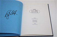 Ray Floyd Signed 1986 US Open Tournament Rolex Annual Book JSA ALOA