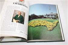 Seve Ballesteros Signed 1983 Masters Tournament Green Annual Book JSA ALOA