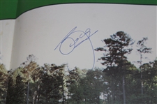Seve Ballesteros Signed 1980 Masters Tournament Green Annual Book JSA ALOA