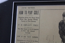Sunday May 10th 1896 New York Herald Framed Newspaper Article