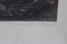 1850 'The Golfers: Grand Match Played Over St. Andrews Links' by Charles Lee Original Engraving - Rare!