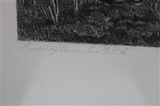 1850 'The Golfers: Grand Match Played Over St. Andrews Links' by Charles Lee Original Engraving - Rare!
