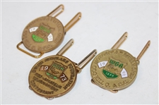 Three (3) Pro Am Western Open Money Clips 73,95,96