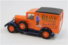 1994 Matchbox Miniature 1930 Model A Van With Colonel Golf Advertising And St. Mungo Golf On Front Doors