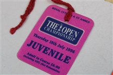 Four (4) British Open Tickets incl. 2000 - Tiger Woods Win