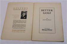 1928 Better Golf By Jock Hutchinson