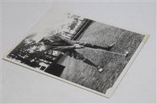 H. J. Whigham Photo Mounted on Board - 1896-97 US Amateur Champion