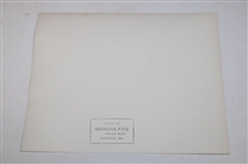 1953 Augusta National Eisenhower Cabin Completed Construction Morgan Fitz Type 1 Photo PSA #1P17193