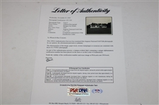 1953 Augusta National Eisenhower Cabin Completed Construction Morgan Fitz Type 1 Photo PSA #1P17193