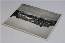 1953 Augusta National Eisenhower Cabin Construction Morgan Fitz Type 1 Photo PSA #1P17192
