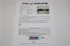 1953 Augusta National Eisenhower Cabin Construction Morgan Fitz Type 1 Photo PSA #1P17192
