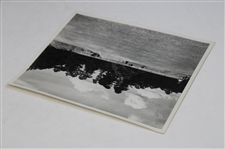 1953 Augusta National Eisenhower Cabin Construction Morgan Fitz Type 1 Photo PSA #1P17191