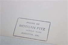 1953 Augusta National Eisenhower Cabin Construction Morgan Fitz Type 1 Photo PSA #1P17191
