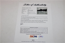 1953 Augusta National Eisenhower Cabin Construction Morgan Fitz Type 1 Photo PSA #1P17191
