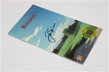 Jack Nicklaus Signed 1980 US Open at Baltusrol Course Guide JSA ALOA