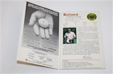 Jack Nicklaus Signed 1980 US Open at Baltusrol Course Guide JSA ALOA