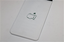 Jack Nicklaus Signed Masters Tournament Undated Yardage Book JSA ALOA