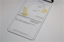 Jack Nicklaus Signed Masters Tournament Undated Yardage Book JSA ALOA