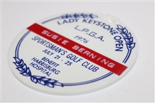 Susie Maxwell Berning's LPGA 1976 Lady Keystone Open Contestant Bag Tag