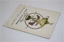 1955 Ryder Cup Golf Matches at Thunderbird Ranch & Country Club Official Program