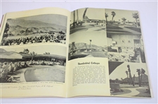 1955 Ryder Cup Golf Matches at Thunderbird Ranch & Country Club Official Program