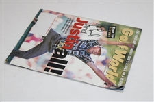 Justin Leonard Signed 1999 Golf World Ryder Cup Magazine JSA ALOA