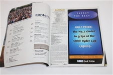 Justin Leonard Signed 1999 Golf World Ryder Cup Magazine JSA ALOA