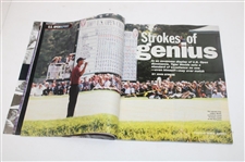 Tiger Woods Signed 2000 Golf World US Open Magazine JSA ALOA