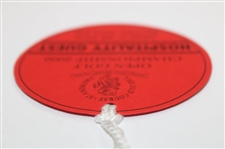 2000 The Open Championship St. Andrews Hotel Hospitality Guest Saturday Ticket w/String