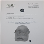 LPGA HoFer Louise Suggs Signed 'Suggs Super Stars' Hat - WGHoF Collection JSA ALOA