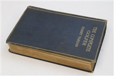 Harry Vardon Signed 1905 'Complete Golfer' First Edition Book JSA ALOA