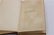 Harry Vardon Signed 1905 'Complete Golfer' First Edition Book JSA ALOA