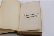 Harry Vardon Signed 1905 'Complete Golfer' First Edition Book JSA ALOA