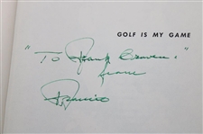 Francis Ouimet Signed 1960 'Golf is My Game' Book by Robert Tyre Jones JSA ALOA