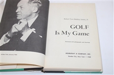 Francis Ouimet Signed 1960 'Golf is My Game' Book by Robert Tyre Jones JSA ALOA