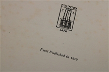 1919 'Fifty Years of Golf' Book by Horace Hutchinson w/Cut Signature