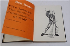 1957 'Ben Hogan's Five Lessons' 1st Edition Deluxe Book in Slipcase
