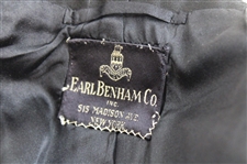 Gene Sarazen's Personal Earl Benham Co. Black Tuxedo Jacket & Pants w/Photo & COA