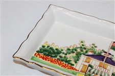 Augusta National Clubhouse Hand Painted Ceramic Masters Dish - Made in Italy 2023