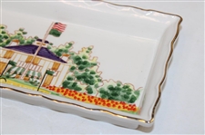 Augusta National Clubhouse Hand Painted Ceramic Masters Dish - Made in Italy 2023