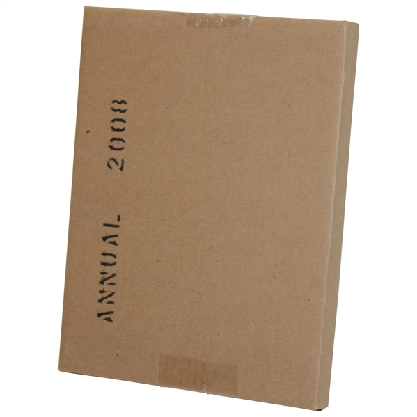 2008 Masters Tournament Green Annual Book in Unopened Box - Trevor Immelman Winner