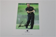 Three (3) Gary Player Signed Photos/Promotional Catalog  JSA ALOA