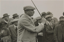 1927 Archie Compston 'Beats James Braid at Walton Heath' Statuesque Photo