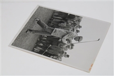 1927 Archie Compston 'Beats James Braid at Walton Heath' Statuesque Photo