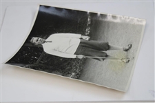 1929 Jimmy Johnston 'Defeats Francis Ouimet at Pebble Beach' Large Photo