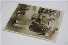 1930 Bobby Jones 'Trophy Presentation at US Open' Grand Slam Season Original Photo