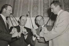 1956 Ben Hogan and Sam Snead 'Gold Superstars with Stan Musial'